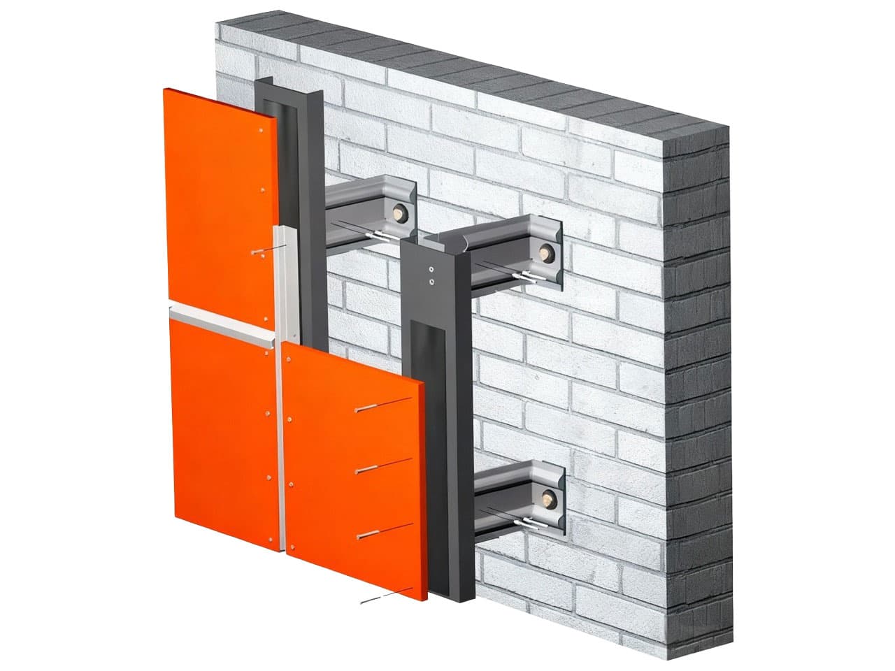 Монтаж вентфасада любой сложности