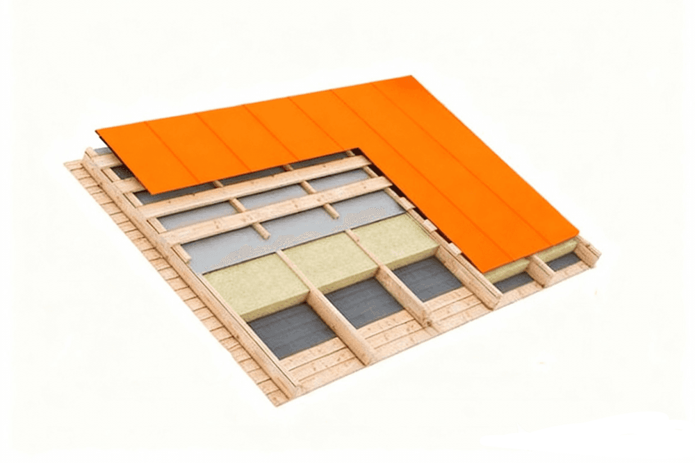 Монтаж фальцевой кровли любой сложности