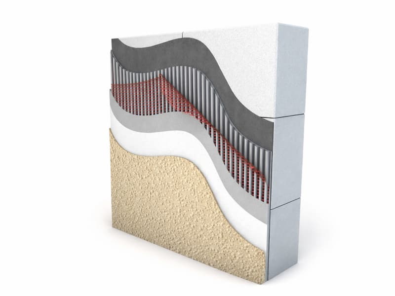 Штукатурный фасад любой сложности
